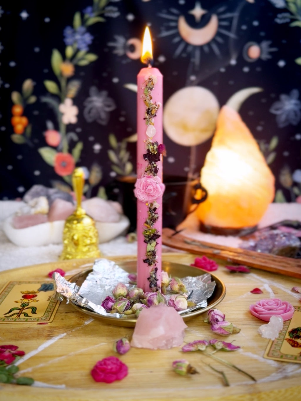 Coffré découverte chandelle rituels + un cadeau