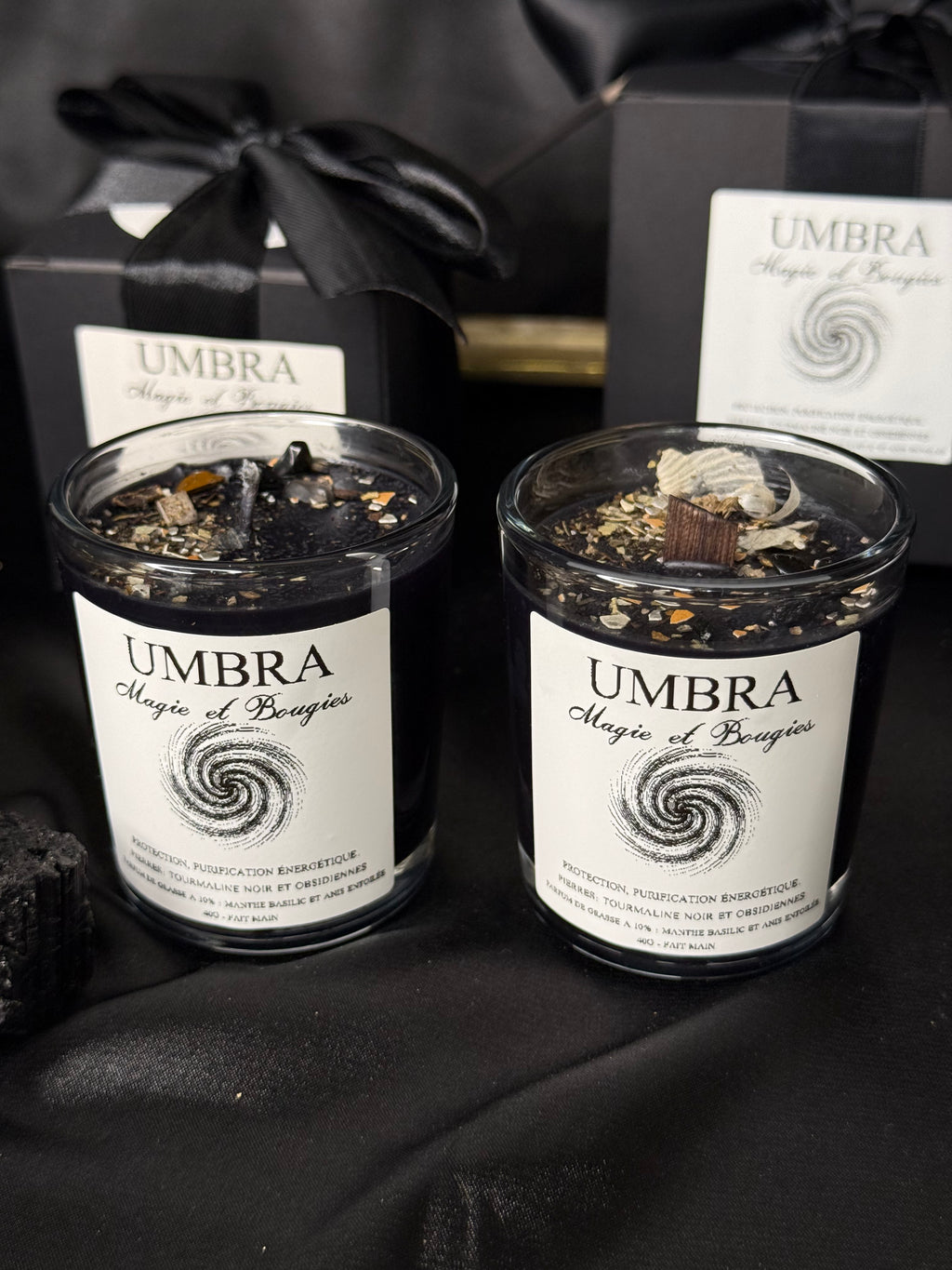 Coffré 3 Bougies coulés de 90g