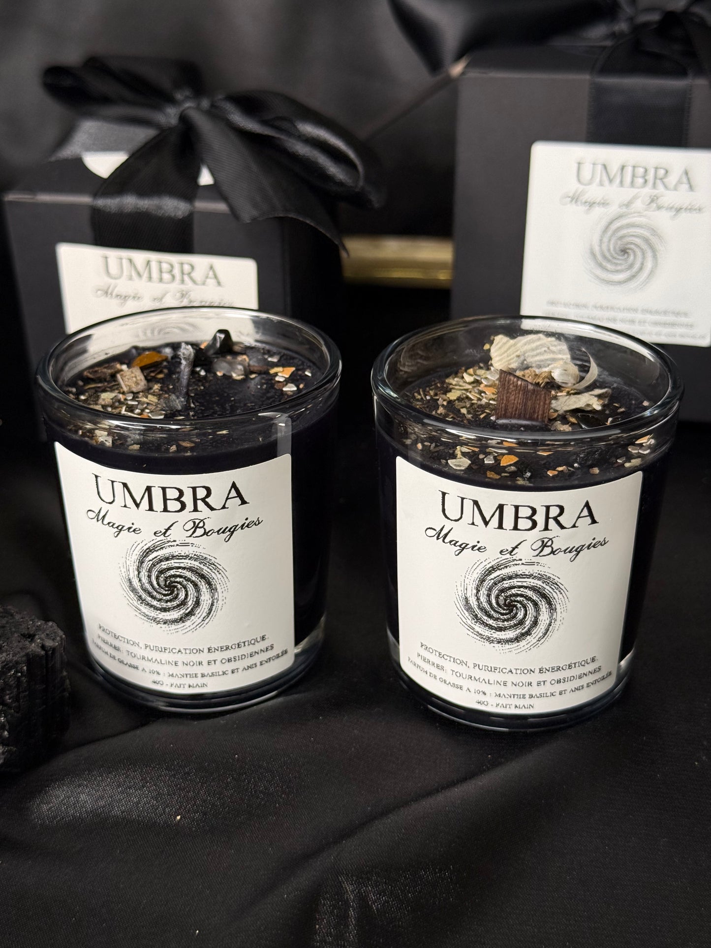 Coffré 3 Bougies coulés de 90g