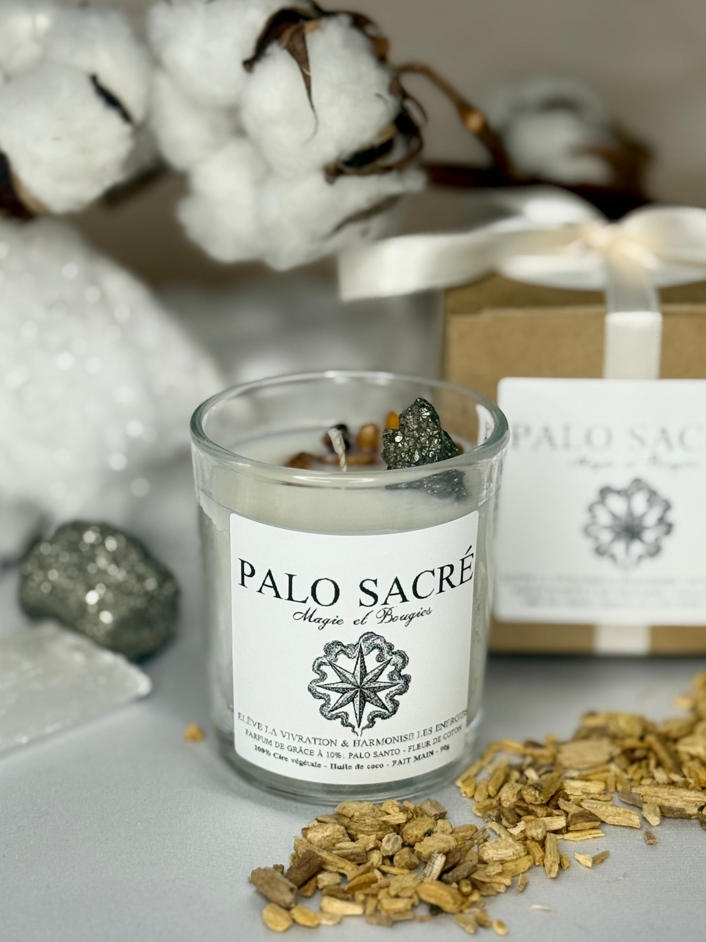 Coffré 3 Bougies coulés de 90g