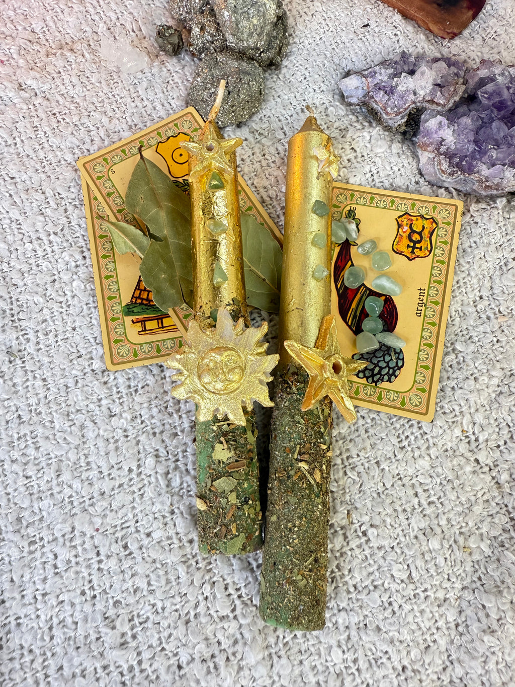 Coffré découverte chandelle rituels + un cadeau