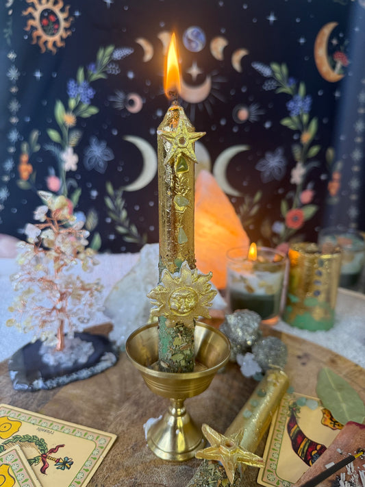Chandelle Rituel Prosperité